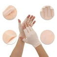 thumbnail image 3 of Unique Bargains 1 Pair Anti-slip Polka Dot Manicure Gloves Beige, 3 of 6