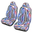 thumbnail image 1 of ZICANCN Car Seat Cover Line Texture Graffiti Car Front Seat Covers Protectors , Automotive Seat Covers for Cars Trucks Suv, 1 of 8