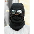 thumbnail image 3 of Spencer Thermal Windproof Trapper Hats with Glasses Winter Ski Hunting Trooper Hat Warm Ear Flaps and Mask Cycling Outdoor Caps for Men Women, 3 of 8