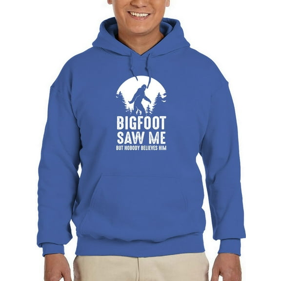 That Guy Bigfoot Saw Me Hoodie Men -GoatDeals Designs, Male Small