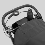 Chicco TRE Jogging Stroller, Lightweight Aluminum Frame, Hand-Brake and Pneumatic Rear Tires, Accepts any Chicco Infant Car Seat - Galaxy (Black), New
