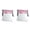 white 2PCS, variant on Hair Capes Shampoo 100Pc Pad Hair Clear Salon Disposable Bag Washing Hair Care One Size