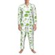 thumbnail image 3 of Balery Kitchen Utensiles Cooking Pots Pijama para Hombre de Dos Piezas con Manga Larga, Conjunto de Dormir y Descanso Suave con Bolsillos-Large, 3 of 7
