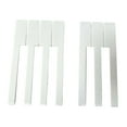 thumbnail image 4 of Milaget key Tops Repair PVC Accessories Replacement Keyboard Instruments White, 4 of 7