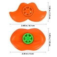 thumbnail image 2 of LOLIPPYY 20 Pcs Lip Shape Whistles Kids Noisemakers Plastic Assorted Color for Fun Gatherings, 2 of 8