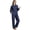 Dark Gray, variant on REDESS Womens Pajama Sets, 2 Piece Long Sleeve Lounge Sets Comfy Sleepwear Pajamas for Women Button Up Soft Pjs