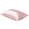 thumbnail image 6 of NT Bay 100% Mulberry Silk Toddler Pillowcase 1 Pack, Natural Travel Pillow Cover, 13" x 18", Pink, 6 of 7
