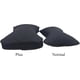 thumbnail image 4 of Almohadas para el cuello del coche, tamaño grande, de piel sintética en ambos lados, paquete de 2 piezas más reposacabezas apto para la mayoría de los coches, almohada universal para coche con relleno, 4 of 4