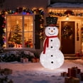 thumbnail image 6 of Zimtown LED Lighted Snowman Christmas Snowman w/ 180 LED Lights,Hat Christmas Outdoor Decoration, 6 of 10