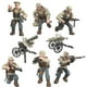 thumbnail image 4 of Soldados del ejército militar de la Segunda Guerra Mundial, soldados alemanes de la Segunda Guerra Mundial, figuras de las fuerzas especiales, MOC, bloques de construcción DIY, juguetes para niños, 4 of 5