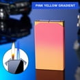 thumbnail image 6 of QuLuJing Fathers Day Gift Ideas, Flame Lighter, Switchable torch Lighter and Soft Flame Lighter 2 In 1, Refillable Butane Gradient Lighter, 6 of 6