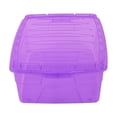 thumbnail image 3 of Caja Organizadora Polycar Multiusos Translucida con Tapa 27 Litros  Morado, 3 of 4