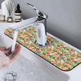 thumbnail image 7 of Sikiie Fruits Peach1 Splash Guard for Sink Faucet-1 PC Super Absorbent Fast Drying Mat Sink Gadgets-Splash Guard for Kitchen, Sink Mat, 7 of 7