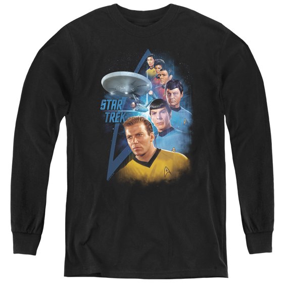 Star Trek - Among The Stars - Youth Long Sleeve Shirt - Large