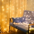 thumbnail image 2 of Cortina de luz LED de bajo voltaje 3*3m 300 luces Barra de hielo Luz Estrella Sincero Electrónica, 2 of 5