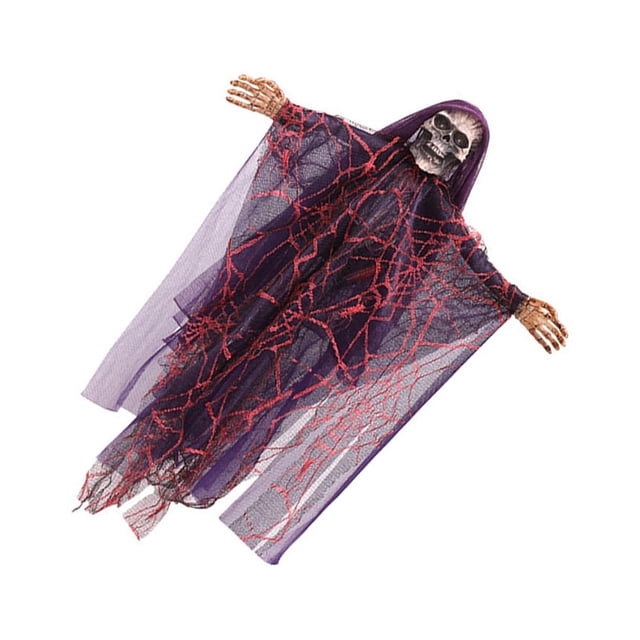 Bewildely Halloween Hanging Specter Horror Witch Pendent Layout Garden Up Electric Party Skeleton Dress Decoration Props Light Kits de decoración para fiestas No.2