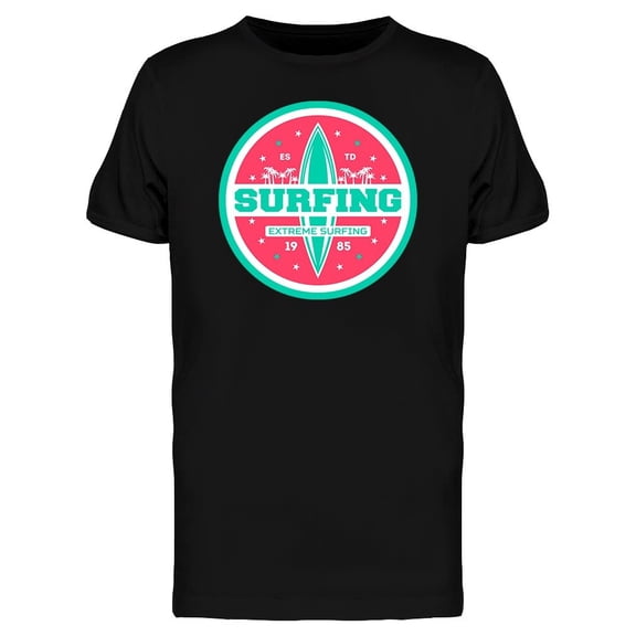 Tropical Sea Surfing 1985 Tee Men's -Image by Shutterstock