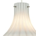 thumbnail image 3 of ELK Home Coastal Scallop Transitional 1-Light Incandescent Satin Nickel Standard Indoor Pendant Lights with Clear Glass, 3 of 4