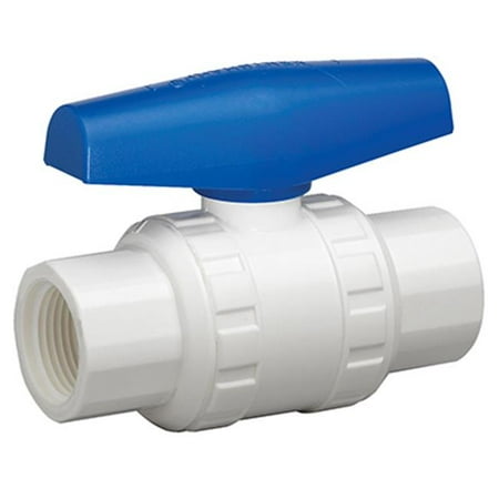 - VBVP40B4B 0.75 in. Threaded Ball Valve - White