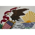 thumbnail image 2 of Allied Flag 2 x 3 FT Nylon Illinois State Flag - Made in USA, 2 of 6