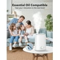 TaoTronics Humidifier, Top Fill 4.5L Ultrasonic Cool Mist Humidifiers