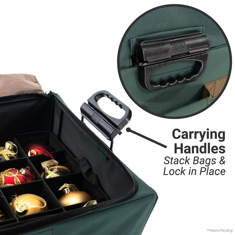 TreeKeeper Top Pocket Ornament Storage Bag Walmart