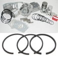 thumbnail image 3 of Piston , Pneumatic Cylinder Piston  3Pcs Outer/Inner 68/62mm Durable Stable  for 0.25 0.36 Air Compressor for 2.2KW 3.0KW Motor, 3 of 8