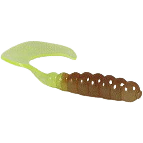 Kalin 2TG10-818 Triple Threat Grub 2" Green Weenie 10 Per Pack