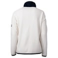 thumbnail image 3 of Women's Cutter & Buck  Oatmeal Notre Dame Fighting Irish Alumni Cascade Eco Sherpa Full-Zip Fleece Jacket, 3 of 3
