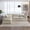 Khaki, variant on Sdorens Free Convertible Sectional Sofa Modular Couch,Modern Linen Fabric Sofa for Living Room,Apartment and Small Space,3-Seat Sofa,White