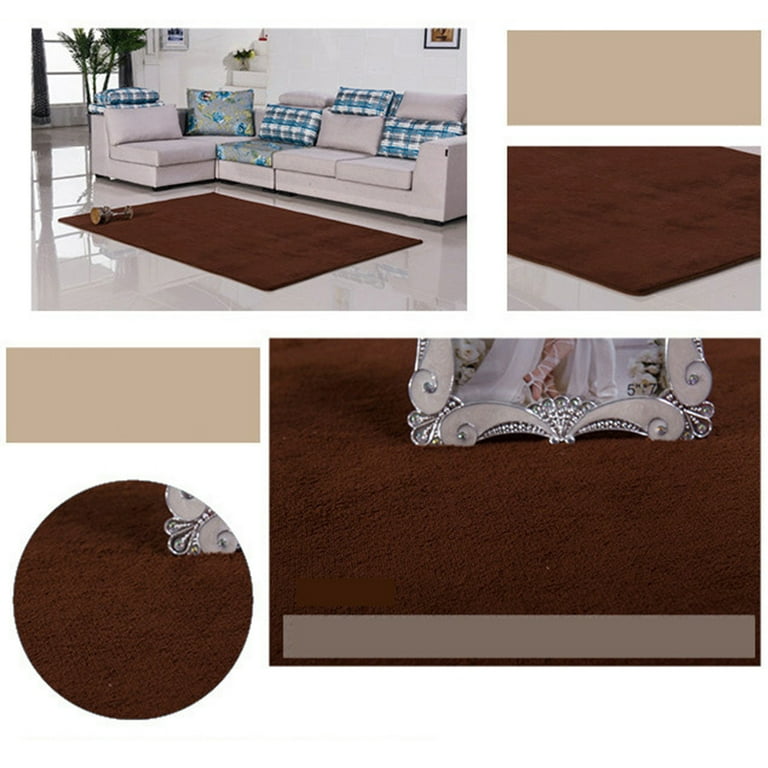 Living Room Carpet Coral fleece Sofa Coffee Table Rugs Kid's