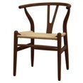 thumbnail image 1 of Chaise de Salle à Manger Wishbone Y en Brun Foncé (Lot de 2), 1 of 3
