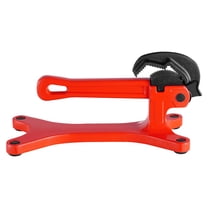 KFFKFF Portable Aluminum Pipe Vise, Compact Design with 1/8" to 1-1/2" Clamping Range, Perfect for Plumbing Installation, Repairs, and Maintenance Tasks