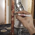 thumbnail image 2 of Marqueurs Permanents Industriels, Pointe Fine, Noir, 12 Unités, 2 of 4