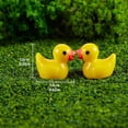 thumbnail image 2 of 50 Pieces Decoration Ducks 5 Colors Miniature Ducks Little Duck Ornament Mini Duck Figures DIY Dollhouse Decoration Colo, 2 of 4