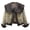 Black, variant on Women'S Sweet Pan Collar Long Sleeve Jacquard Denim Jacket Black XXXL