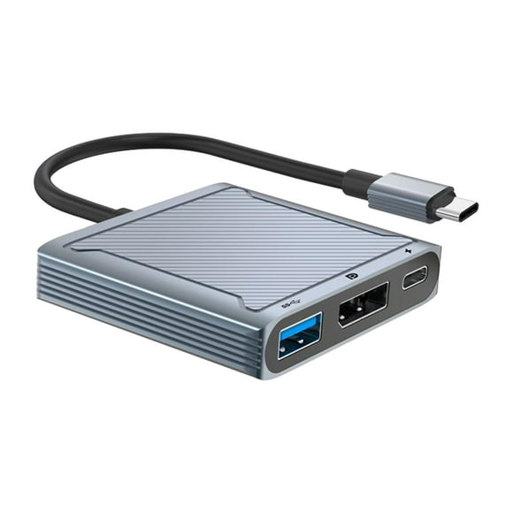 Esquirla USB C to DisplayPort Hub Convertisseur Station d'Accueil pour Ordinateur Portable Téléphone Portable