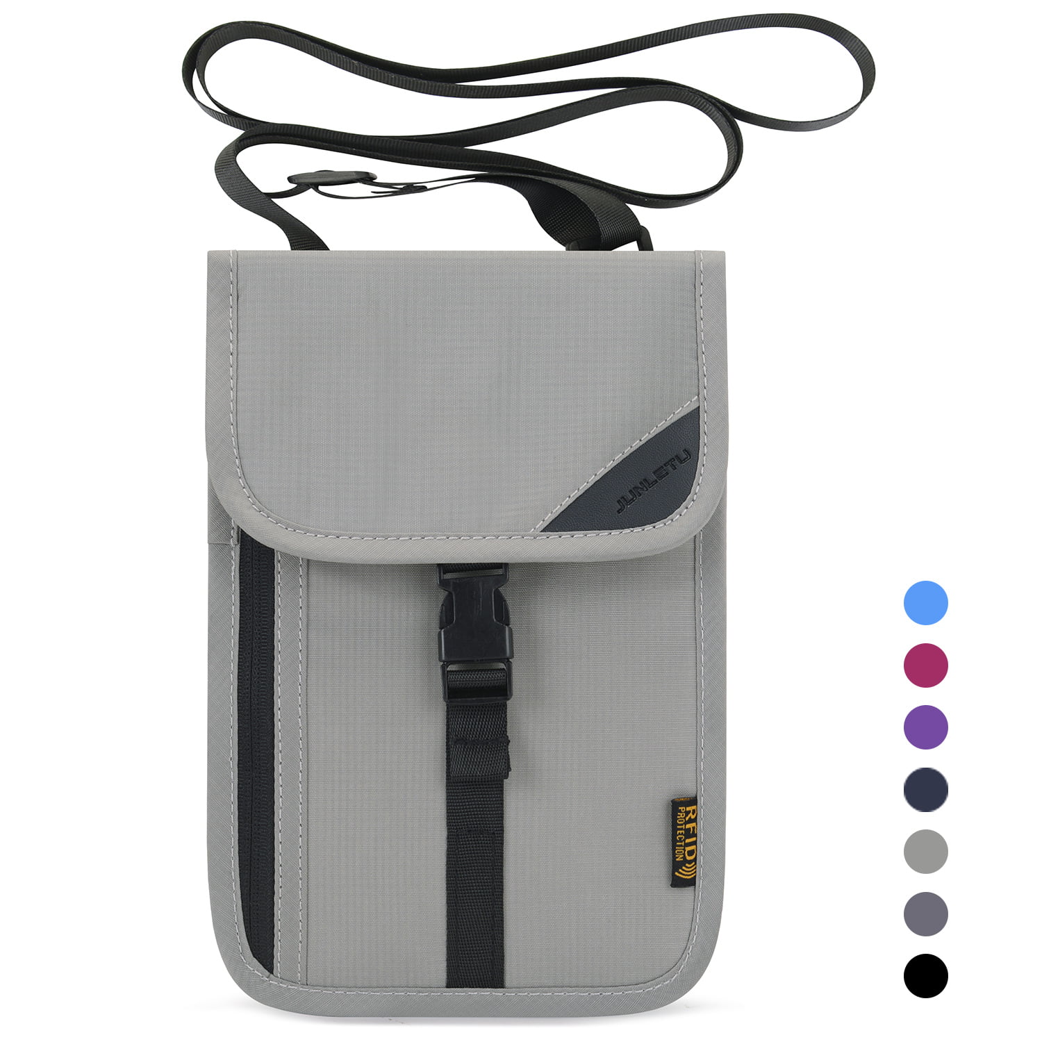 Wallet with neck strap Travel neck pouch Leather neck wallet Travel neck wallet Neck pouch Neck wallet Neck strap wallet Neck purse