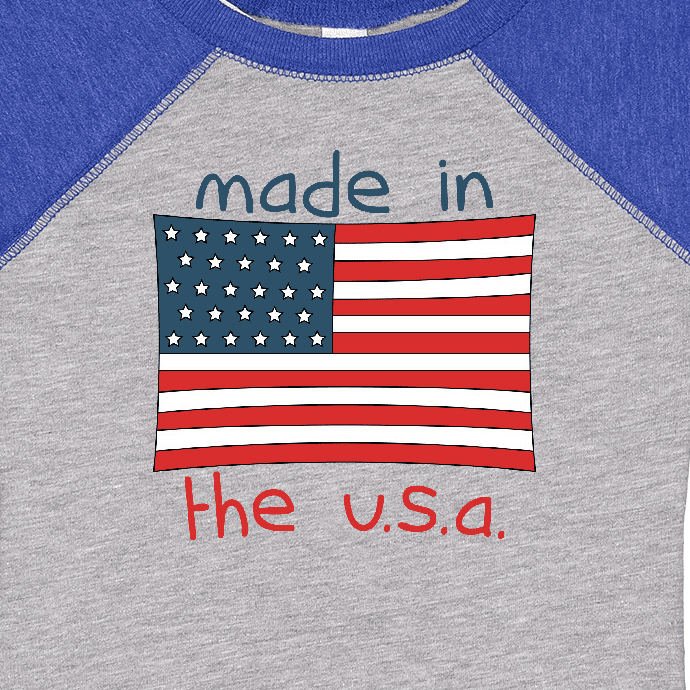 Inktastic Made in the U.S.A. Boys or Girls Baby Bodysuit