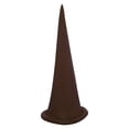 thumbnail image 2 of Alvivi Christmas Dwarf Hat Gnome Elf Hat Solid Color Pointed Cap for Women Men Halloween Carnival Party Brown One Size, 2 of 4