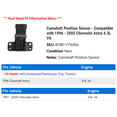 thumbnail image 2 of Camshaft Position Sensor - Compatible with 1996 - 2005 Chevy Astro 4.3L V6 1997 1998 1999 2000 2001 2002 2003 2004, 2 of 2