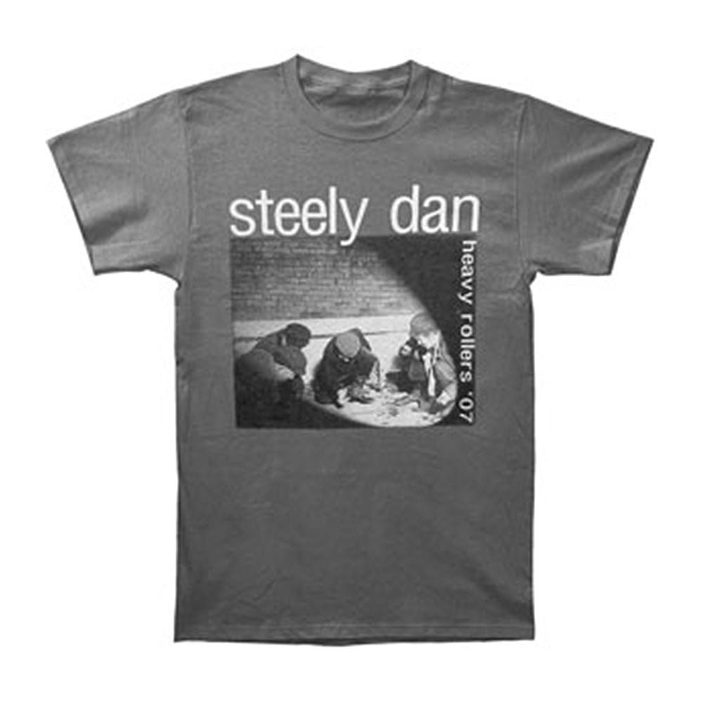 Steely Dan Men's Kids Games 07 Tour Tshirt Small Grey