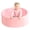 Light Pink-90CM, variant on Black 90CM Round Indoor Ball Pit