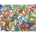 thumbnail image 7 of Giant Coloring Poster - Premium Jumbo Coloring Sheets for Kids & Adults with Thick Bleed-Resistant Pages, Use on Floor, Wall, or Table, Use With Alcohol Based Markers (60” x 42”, Merry Christmas), 7 of 7