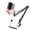 pinks, variant on Professional Gaming Microphone Desktop USB Clip Mount Mic with Detachable Metal Shock Mount & LED Light Effects