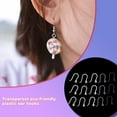 thumbnail image 4 of Guardurnaity Pendientes de gancho de 100 Uds., pendientes de gota de plástico ligeros a prueba de decoloración, accesorio de joyería DIY pequeño Accesorios de disfraces, 4 of 6