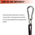 thumbnail image 4 of Boat Rope Ladder, Portable Boat Rope Ladder Extension Fishing Rope Ladder For Inflatable Boat, Kayak, 4 of 5