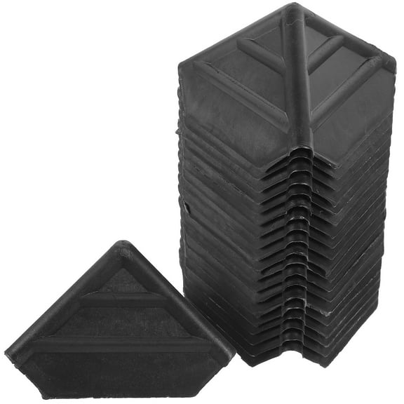 Pretyzoom 100-Pack Plastic Corner Protectors for Moving, Shipping, and Carton Edge