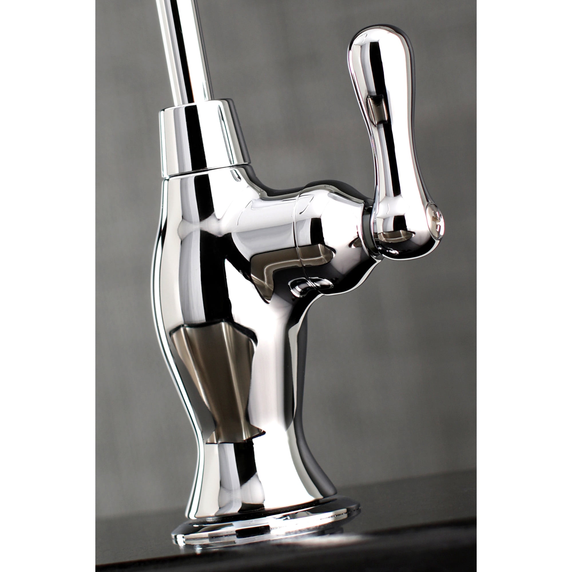Kingston Brass KSAG3191AL Restoration Reverse Osmosis System Filtration Water Air Gap Faucet, Polished Chrome