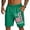 S2-Green, variant on Havenx Men's Casual American 250th Anniversary Shorts Mesh Drawstring Elastic Waist Shorts with Pockets Fast Dry Pants Athletic Running Training Summer Beach Clothes,Light Green L